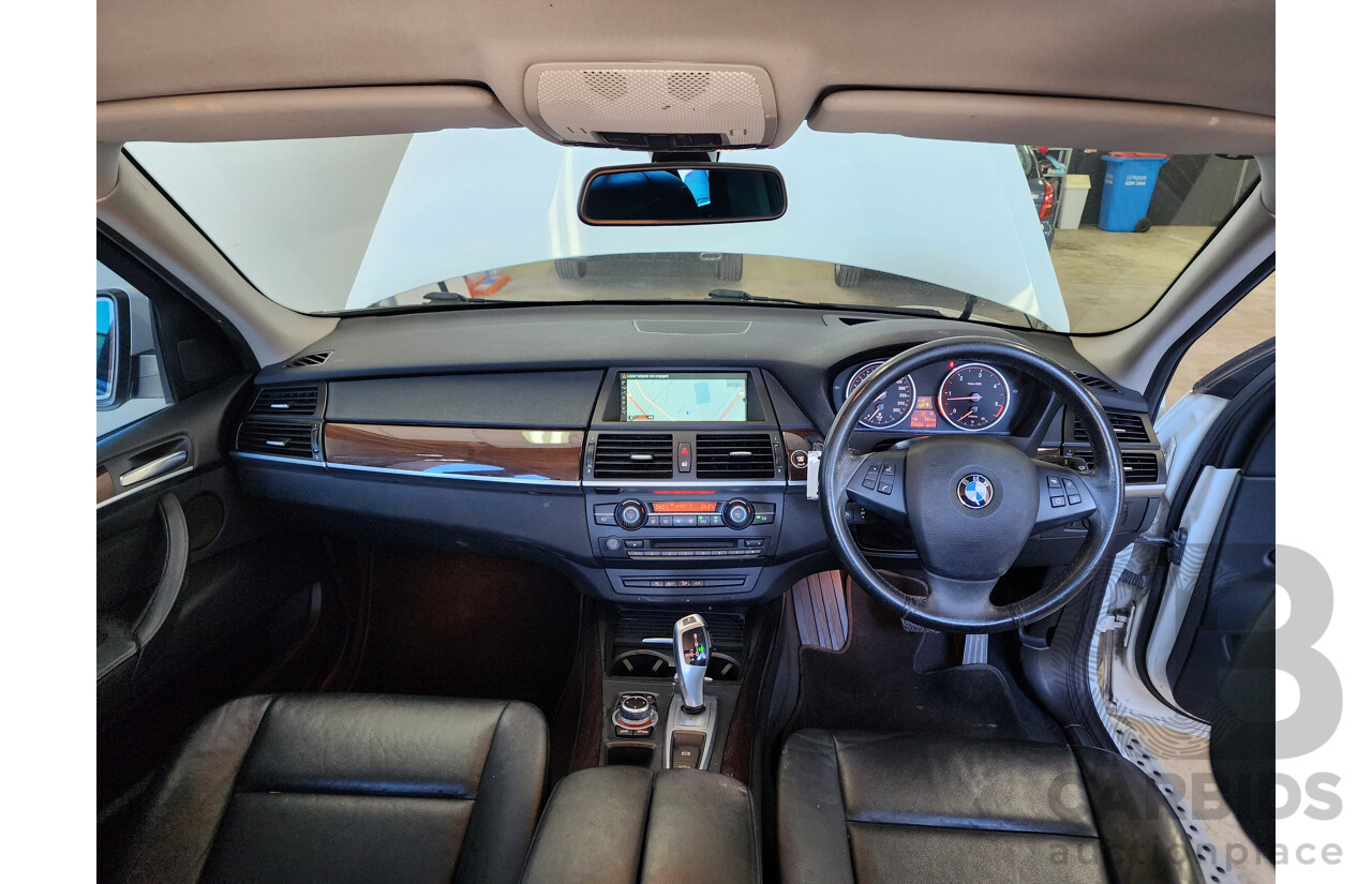 01/2013 Bmw X5 Xdrive 30d E70 MY12 4d Wagon White 3.0L