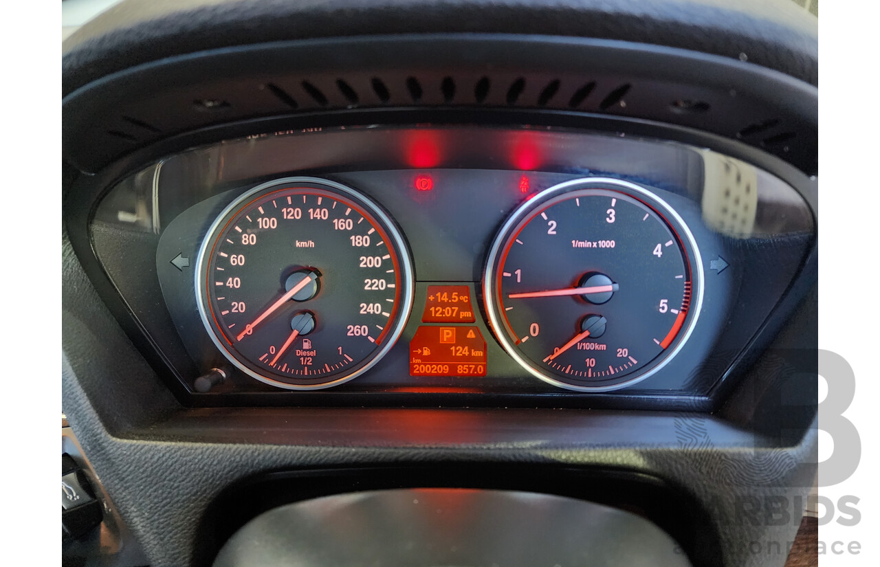 01/2013 Bmw X5 Xdrive 30d E70 MY12 4d Wagon White 3.0L