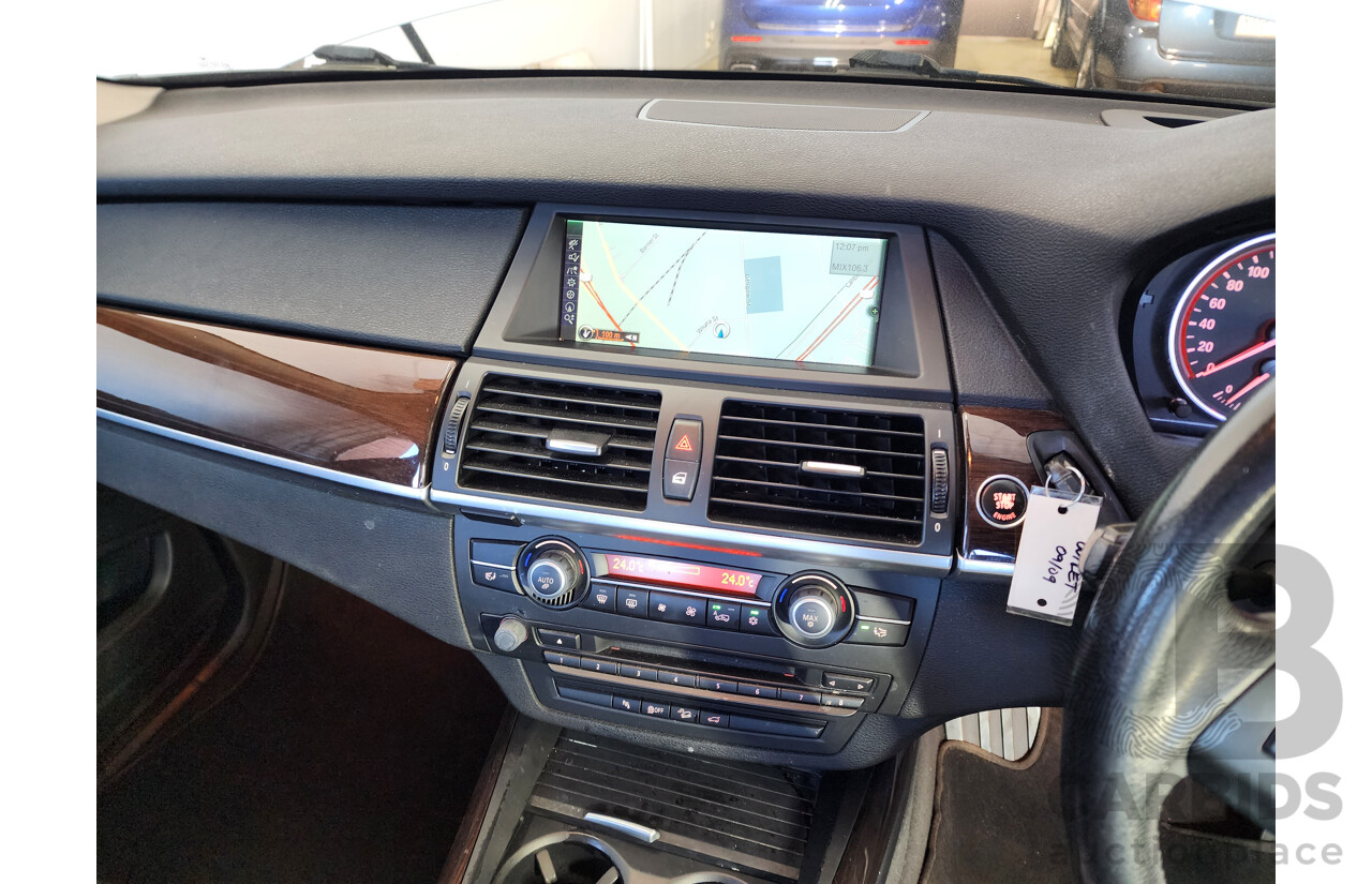 01/2013 Bmw X5 Xdrive 30d E70 MY12 4d Wagon White 3.0L
