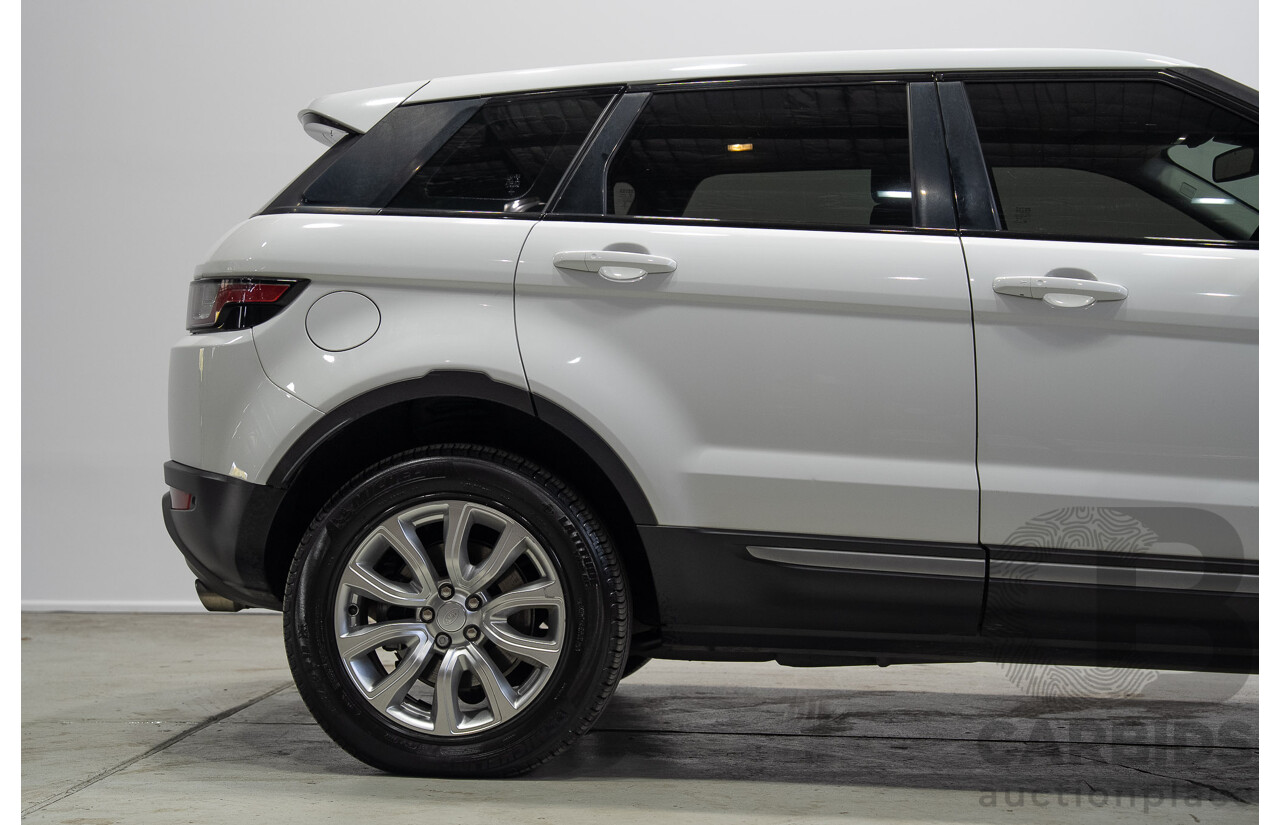 01/2018 Range Rover Evoque TD4 110kW SE (AWD) LV MY18 5d Wagon White Turbo Diesel 2.0L