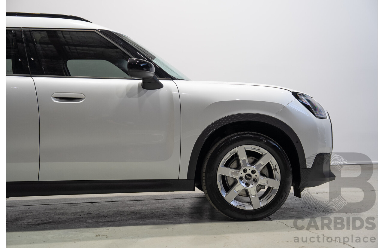 05/2024 Mini Countryman C Core U25 5d Wagon White Turbo 1.5L