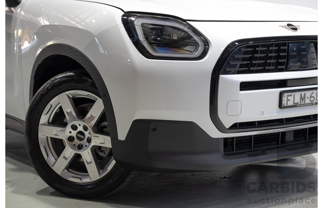 05/2024 Mini Countryman C Core U25 5d Wagon White Turbo 1.5L