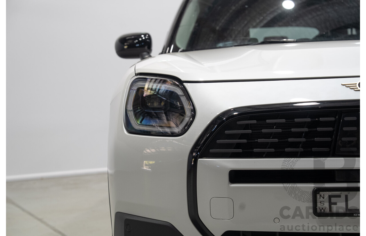 05/2024 Mini Countryman C Core U25 5d Wagon White Turbo 1.5L