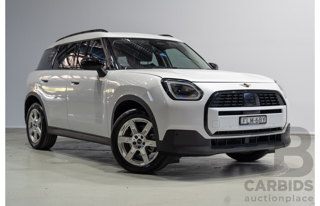 05/2024 Mini Countryman C Core U25 5d Wagon White Turbo 1.5L