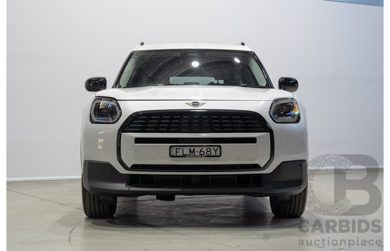 05/2024 Mini Countryman C Core U25 5d Wagon White Turbo 1.5L