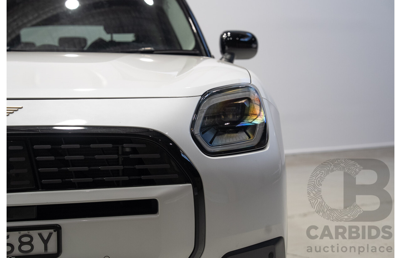 05/2024 Mini Countryman C Core U25 5d Wagon White Turbo 1.5L
