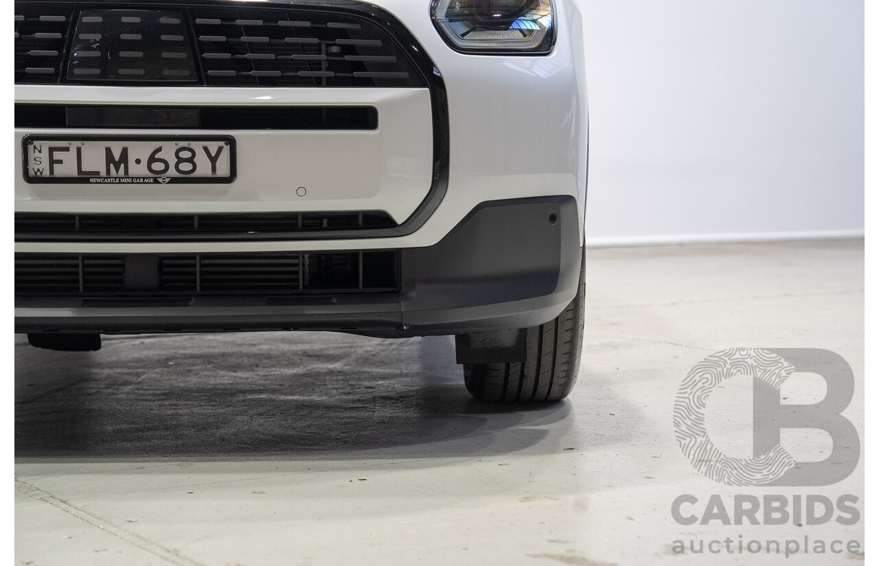 05/2024 Mini Countryman C Core U25 5d Wagon White Turbo 1.5L