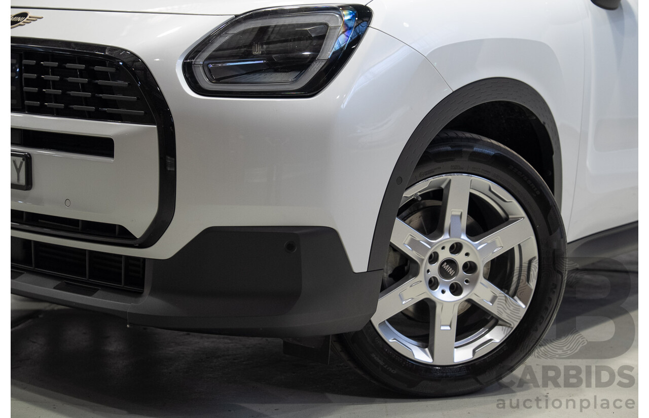05/2024 Mini Countryman C Core U25 5d Wagon White Turbo 1.5L
