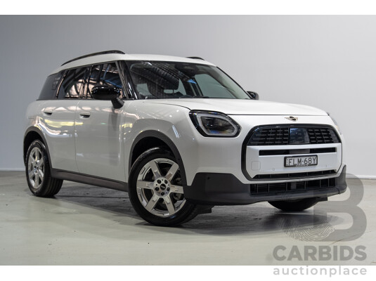 05/2024 Mini Countryman C Core U25 5d Wagon White Turbo 1.5L