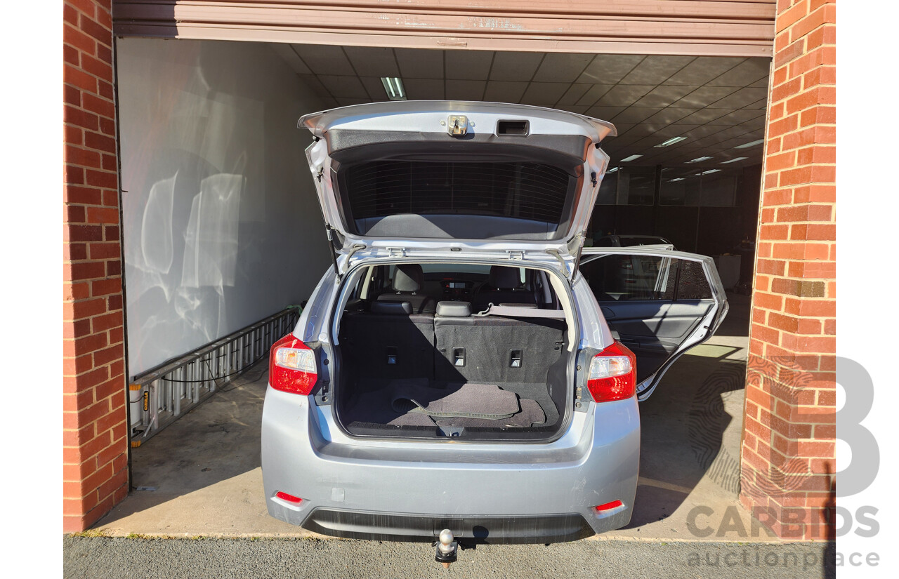 08/2012 Subaru Impreza 2.0i-S (awd) MY12 5d Hatchback Silver 2.0L