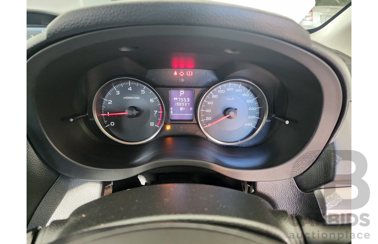 08/2012 Subaru Impreza 2.0i-S (awd) MY12 5d Hatchback Silver 2.0L
