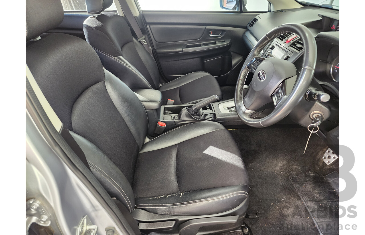08/2012 Subaru Impreza 2.0i-S (awd) MY12 5d Hatchback Silver 2.0L