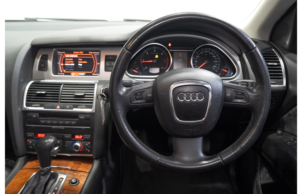 06/2008 Audi Q7 3.0 TDI QUATTRO (AWD) MY08 Upgrade 4d Wagon Condor Grey 3.0L 7 Seats