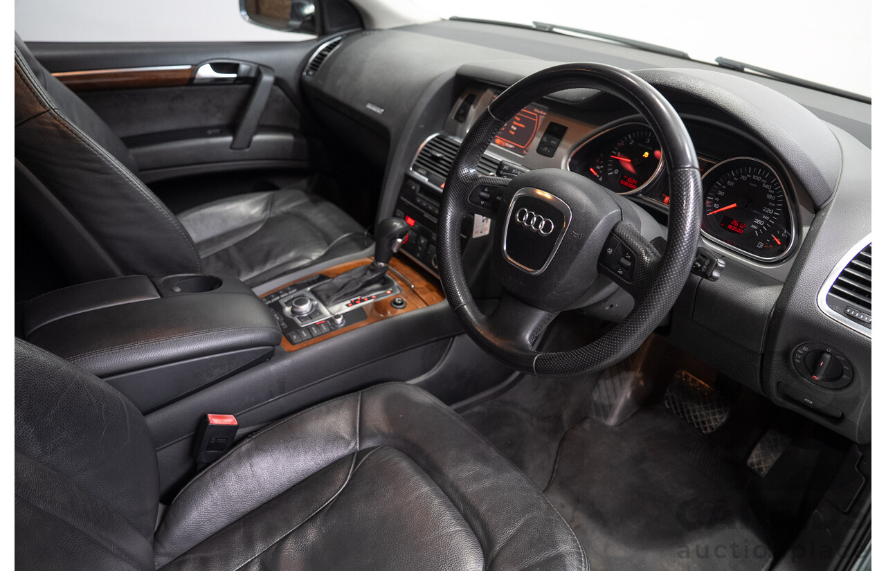 06/2008 Audi Q7 3.0 TDI QUATTRO (AWD) MY08 Upgrade 4d Wagon Condor Grey 3.0L 7 Seats