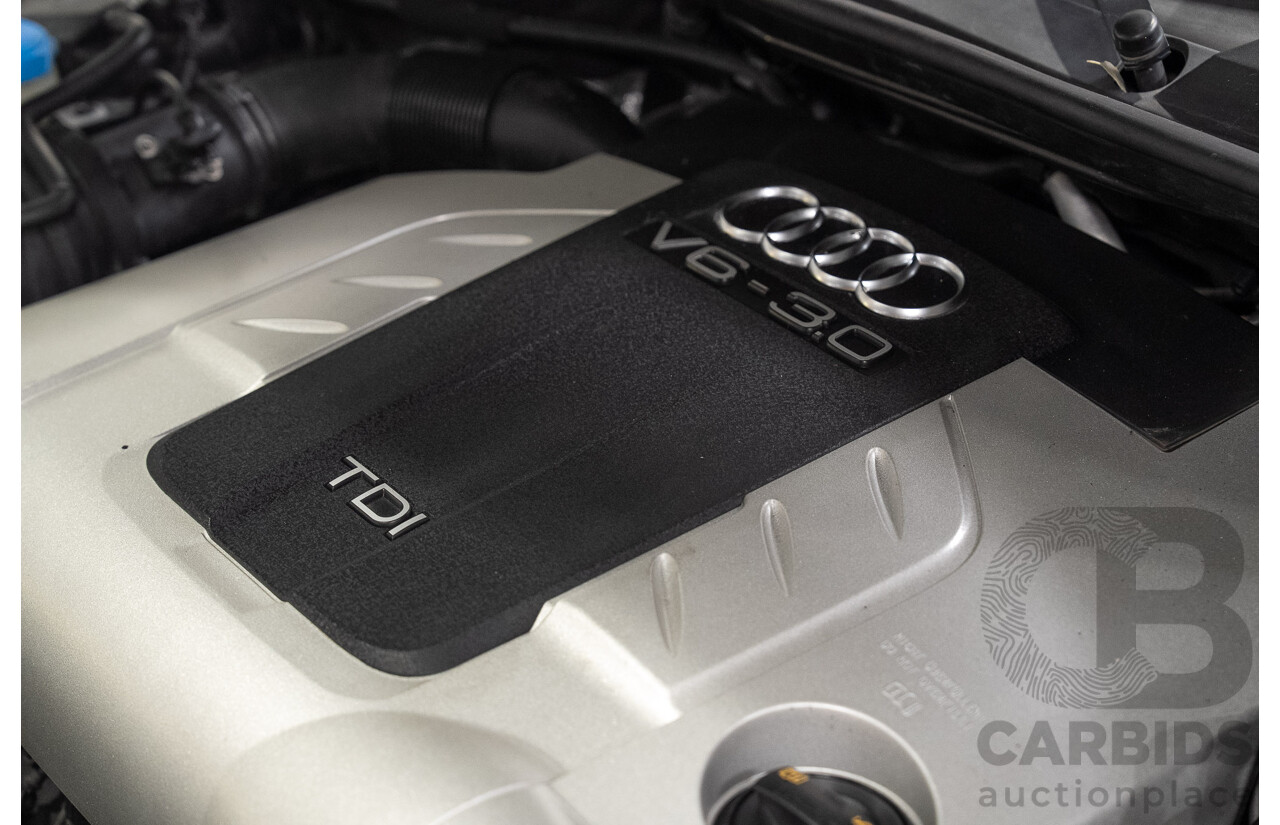 06/2008 Audi Q7 3.0 TDI QUATTRO (AWD) MY08 Upgrade 4d Wagon Condor Grey 3.0L 7 Seats