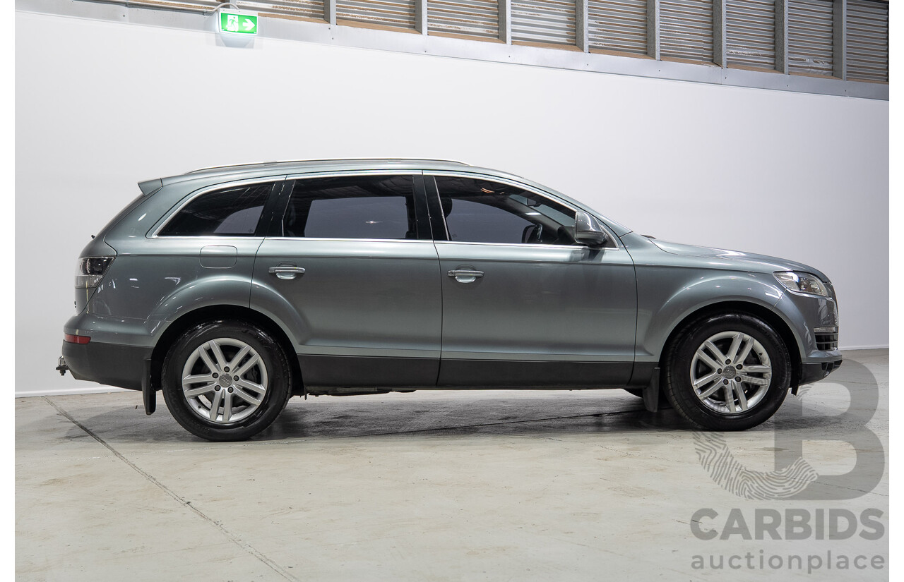 06/2008 Audi Q7 3.0 TDI QUATTRO (AWD) MY08 Upgrade 4d Wagon Condor Grey 3.0L 7 Seats