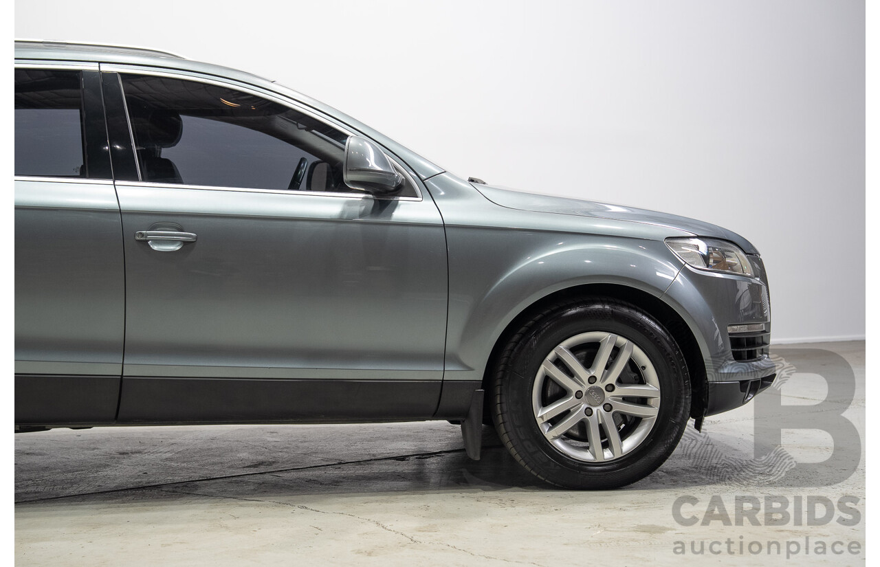 06/2008 Audi Q7 3.0 TDI QUATTRO (AWD) MY08 Upgrade 4d Wagon Condor Grey 3.0L 7 Seats