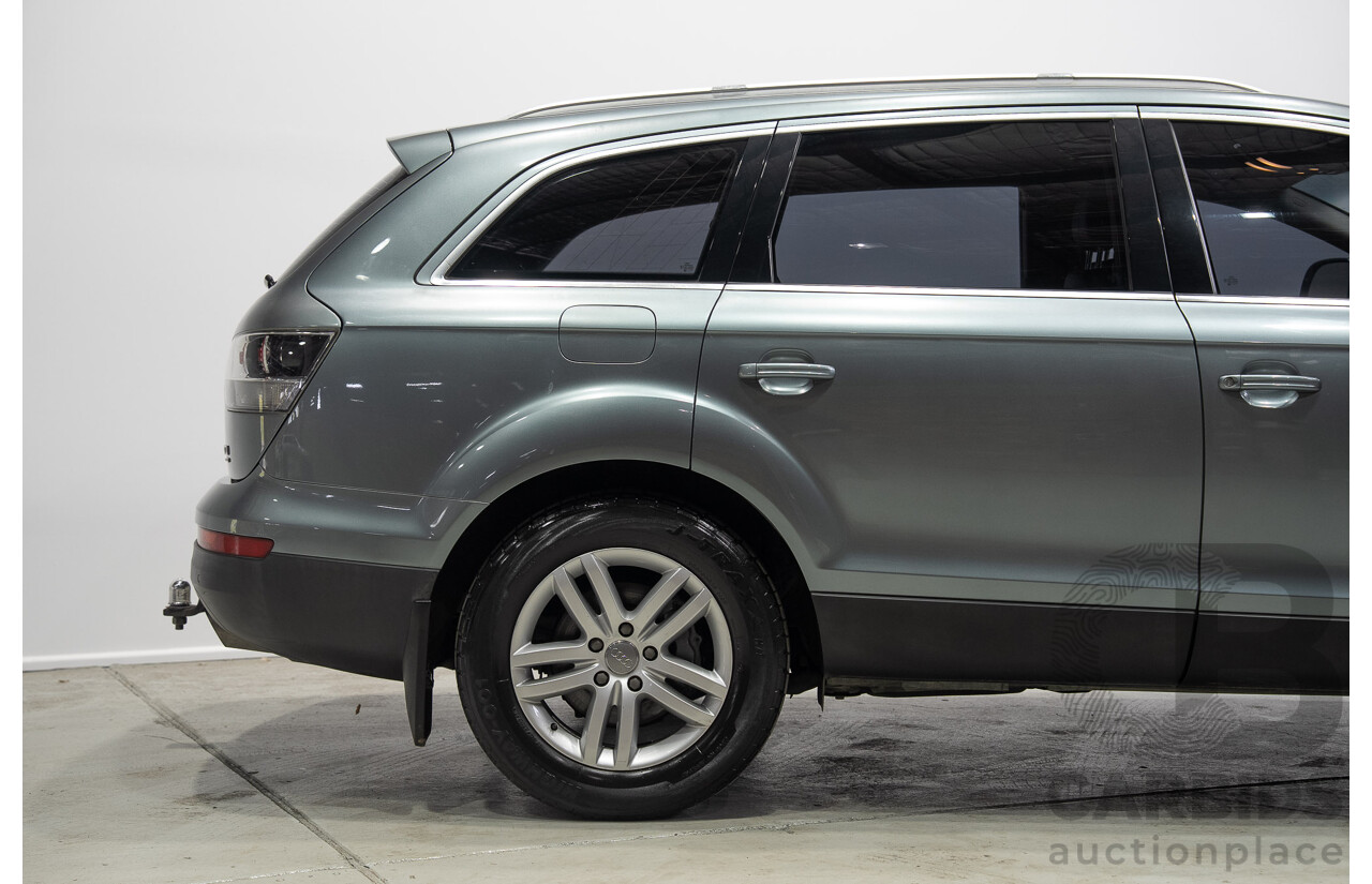 06/2008 Audi Q7 3.0 TDI QUATTRO (AWD) MY08 Upgrade 4d Wagon Condor Grey 3.0L 7 Seats
