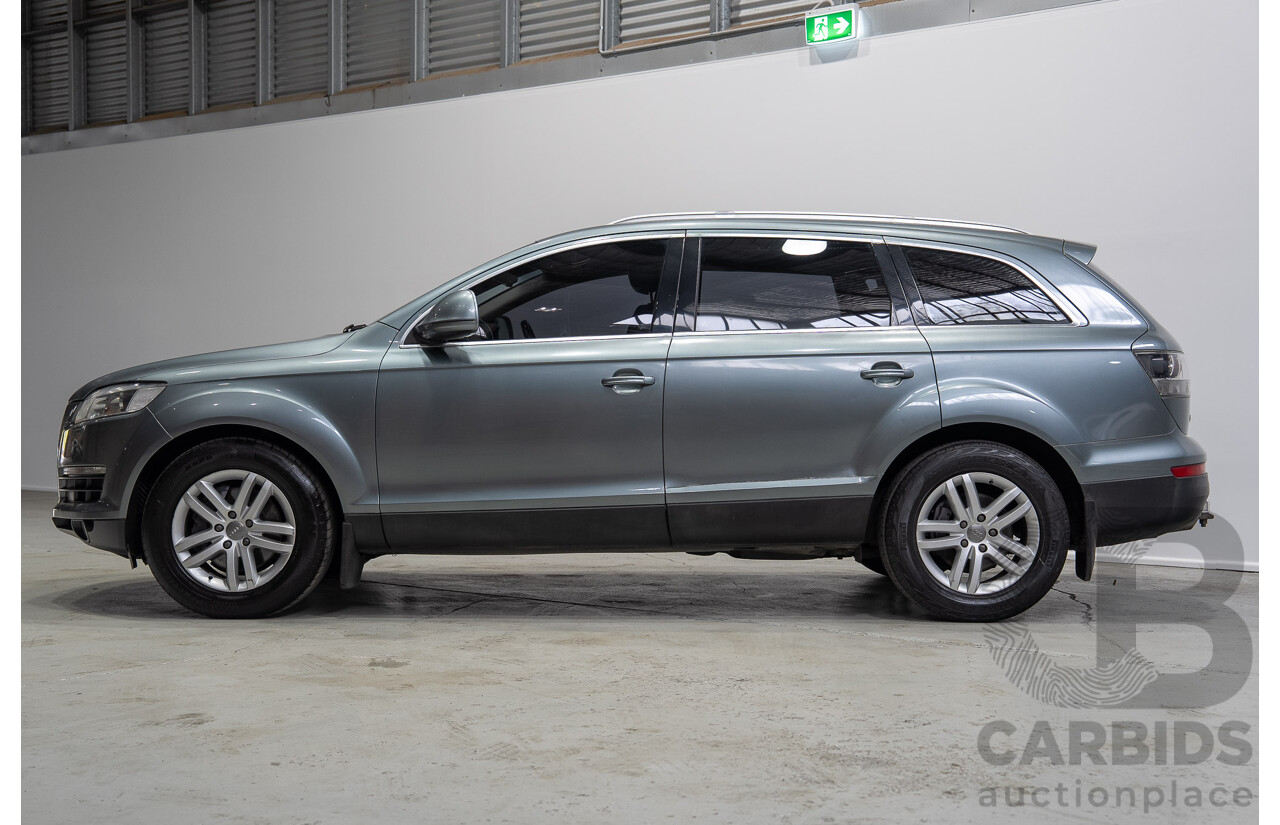 06/2008 Audi Q7 3.0 TDI QUATTRO (AWD) MY08 Upgrade 4d Wagon Condor Grey 3.0L 7 Seats