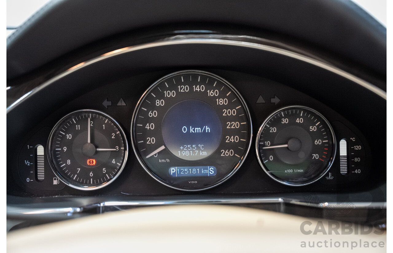09/2005 Mercedes-Benz CLS 500 219 4d Coupe Indium Grey Metallic 5.0L V8