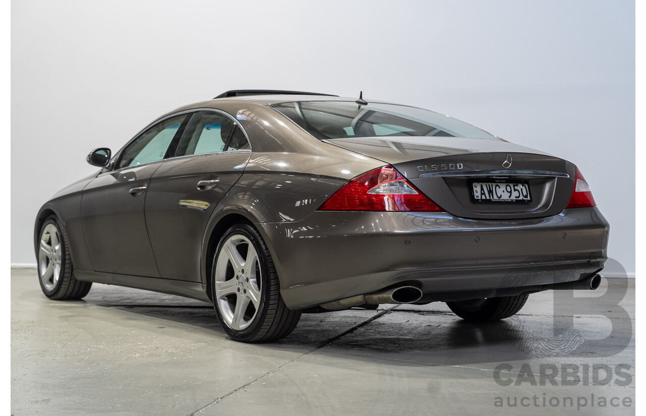 09/2005 Mercedes-Benz CLS 500 219 4d Coupe Indium Grey Metallic 5.0L V8