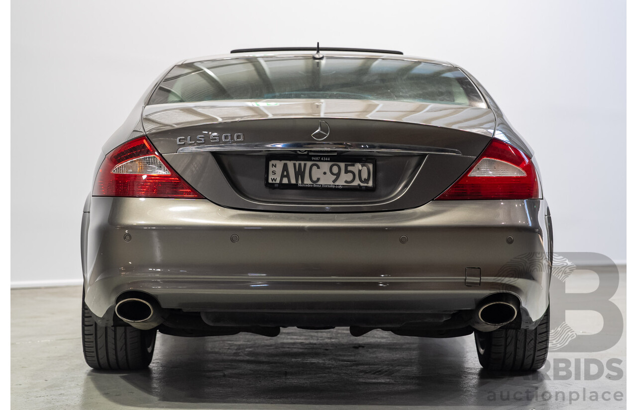 09/2005 Mercedes-Benz CLS 500 219 4d Coupe Indium Grey Metallic 5.0L V8