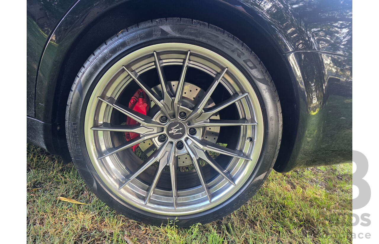 04/2008 Maserati Quattroporte Sport GT-S (RWD) 4d Sedan Black 4.2L