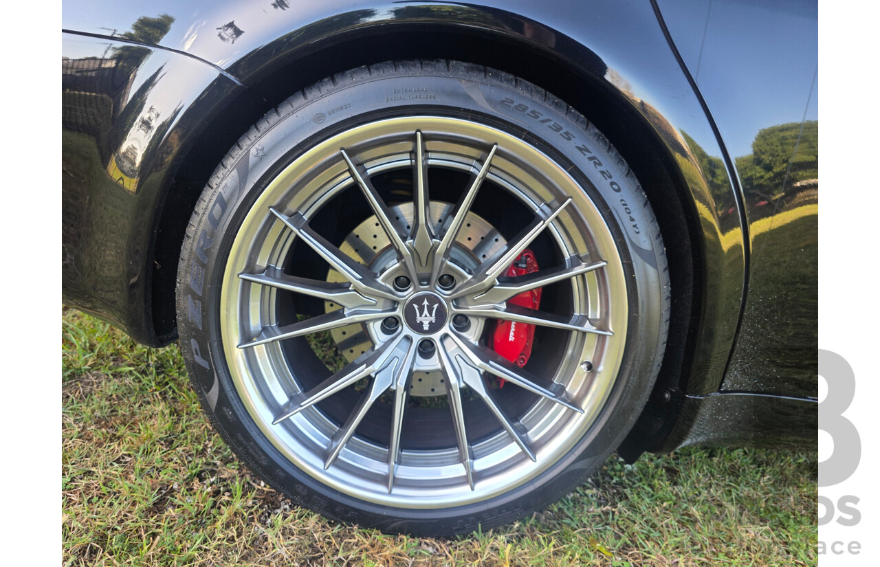 04/2008 Maserati Quattroporte Sport GT-S (RWD) 4d Sedan Black 4.2L