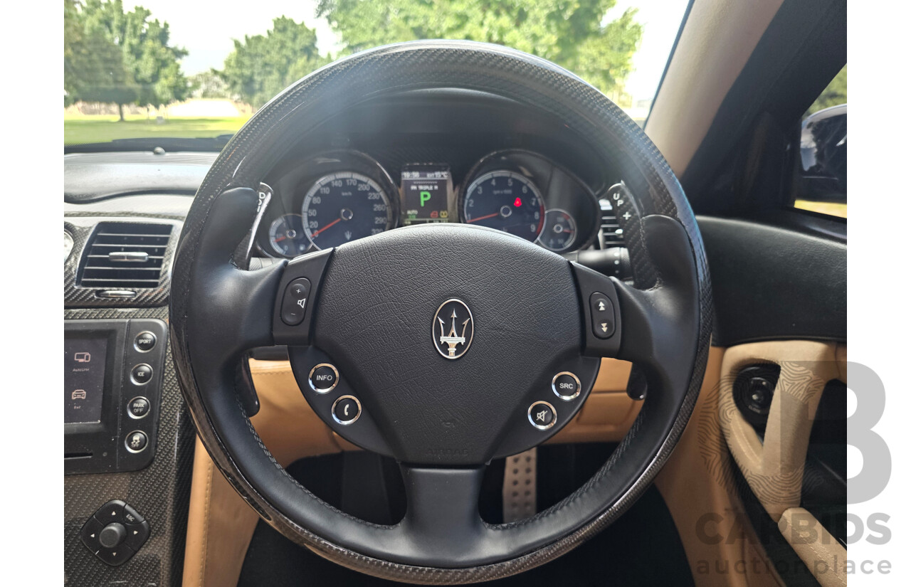 04/2008 Maserati Quattroporte Sport GT-S (RWD) 4d Sedan Black 4.2L