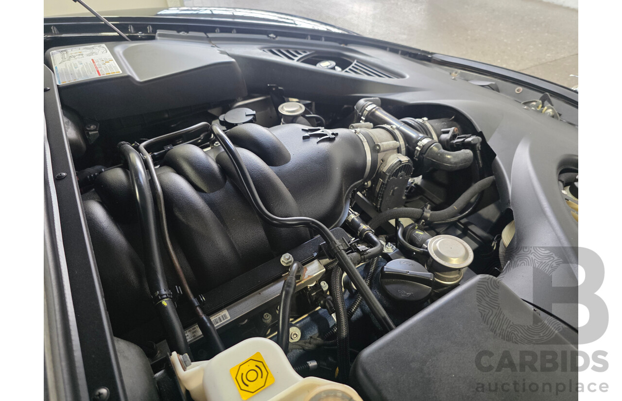 04/2008 Maserati Quattroporte Sport GT-S (RWD) 4d Sedan Black 4.2L