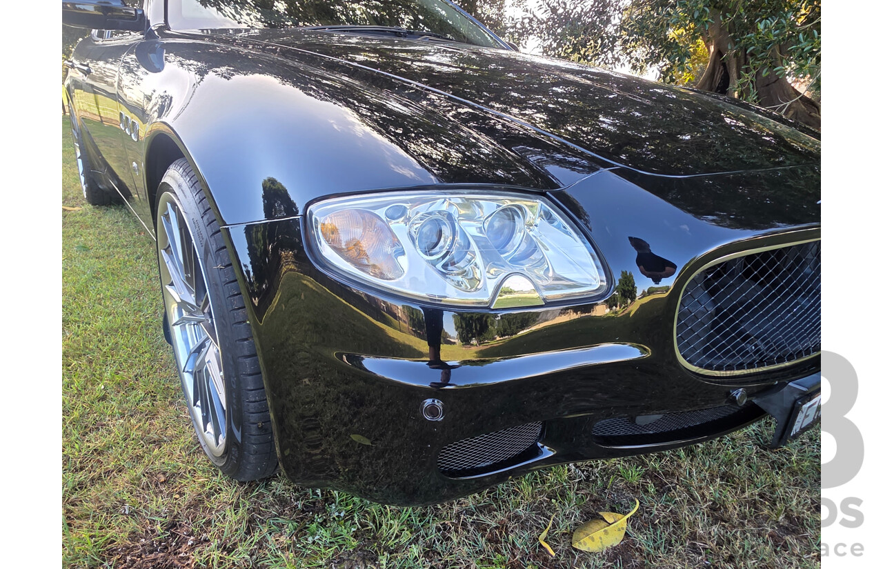04/2008 Maserati Quattroporte Sport GT-S (RWD) 4d Sedan Black 4.2L