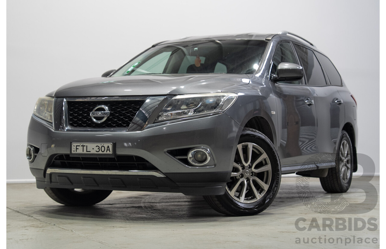 04/2015 Nissan Pathfinder ST R52 4d Wagon Grey 3.5L - 7 seater