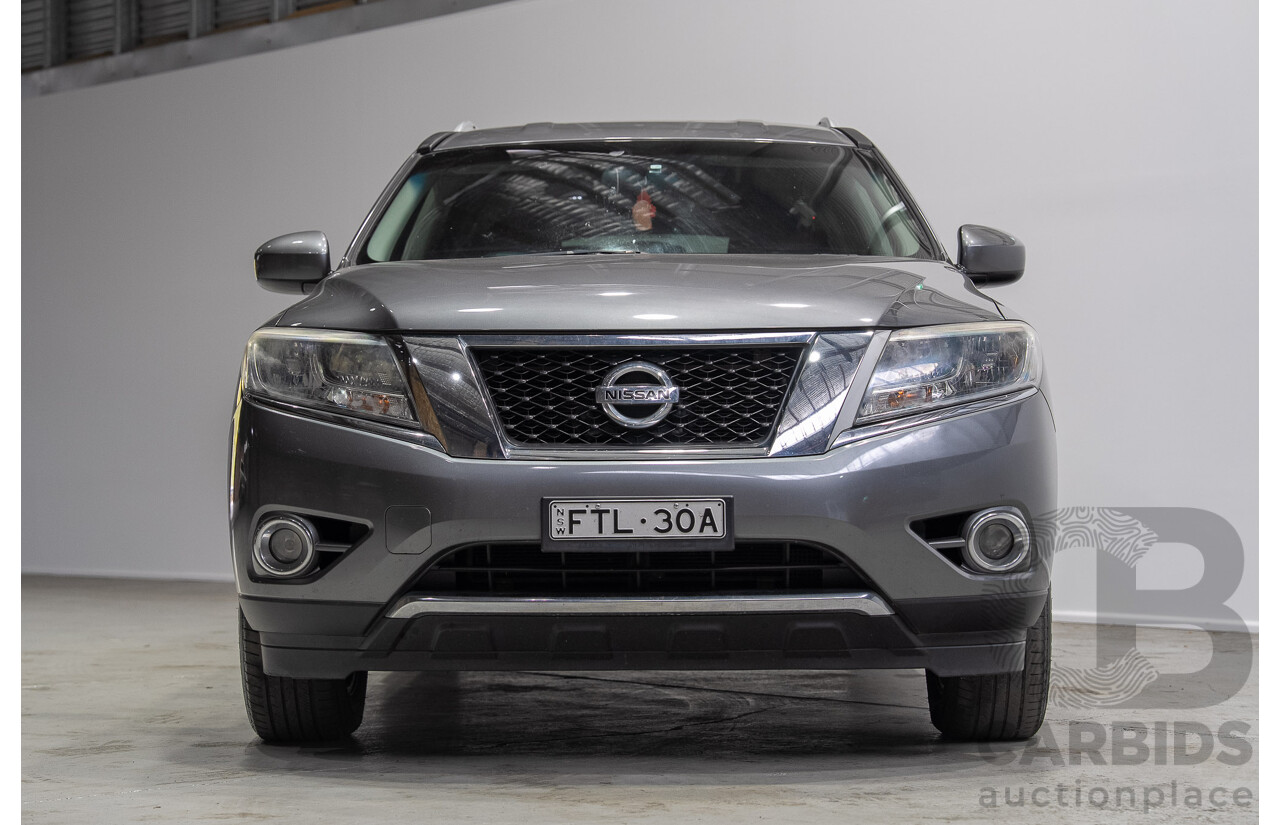 04/2015 Nissan Pathfinder ST R52 4d Wagon Grey 3.5L - 7 seater