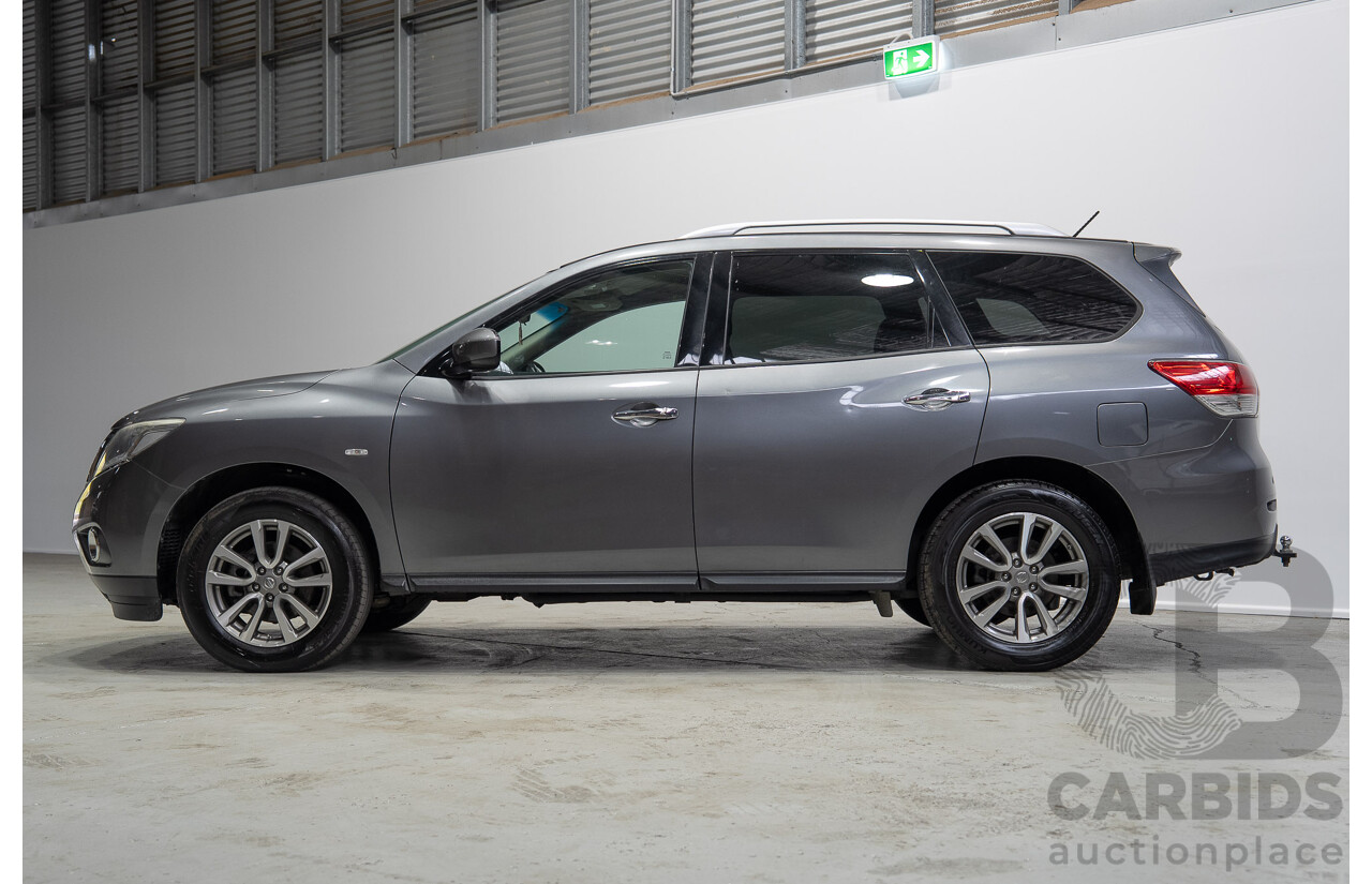 04/2015 Nissan Pathfinder ST R52 4d Wagon Grey 3.5L - 7 seater