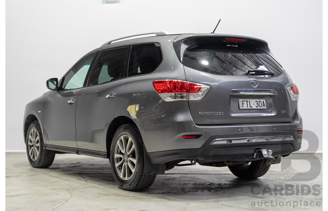 04/2015 Nissan Pathfinder ST R52 4d Wagon Grey 3.5L - 7 seater