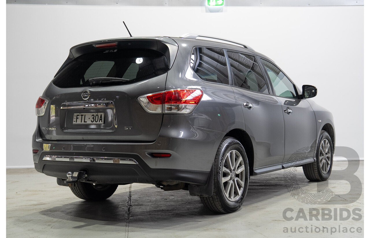04/2015 Nissan Pathfinder ST R52 4d Wagon Grey 3.5L - 7 seater