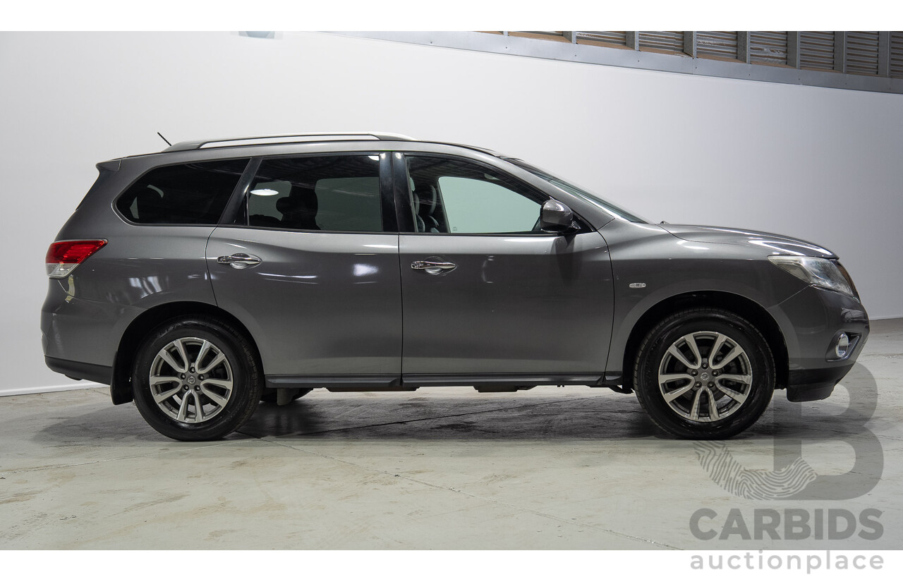 04/2015 Nissan Pathfinder ST R52 4d Wagon Grey 3.5L - 7 seater