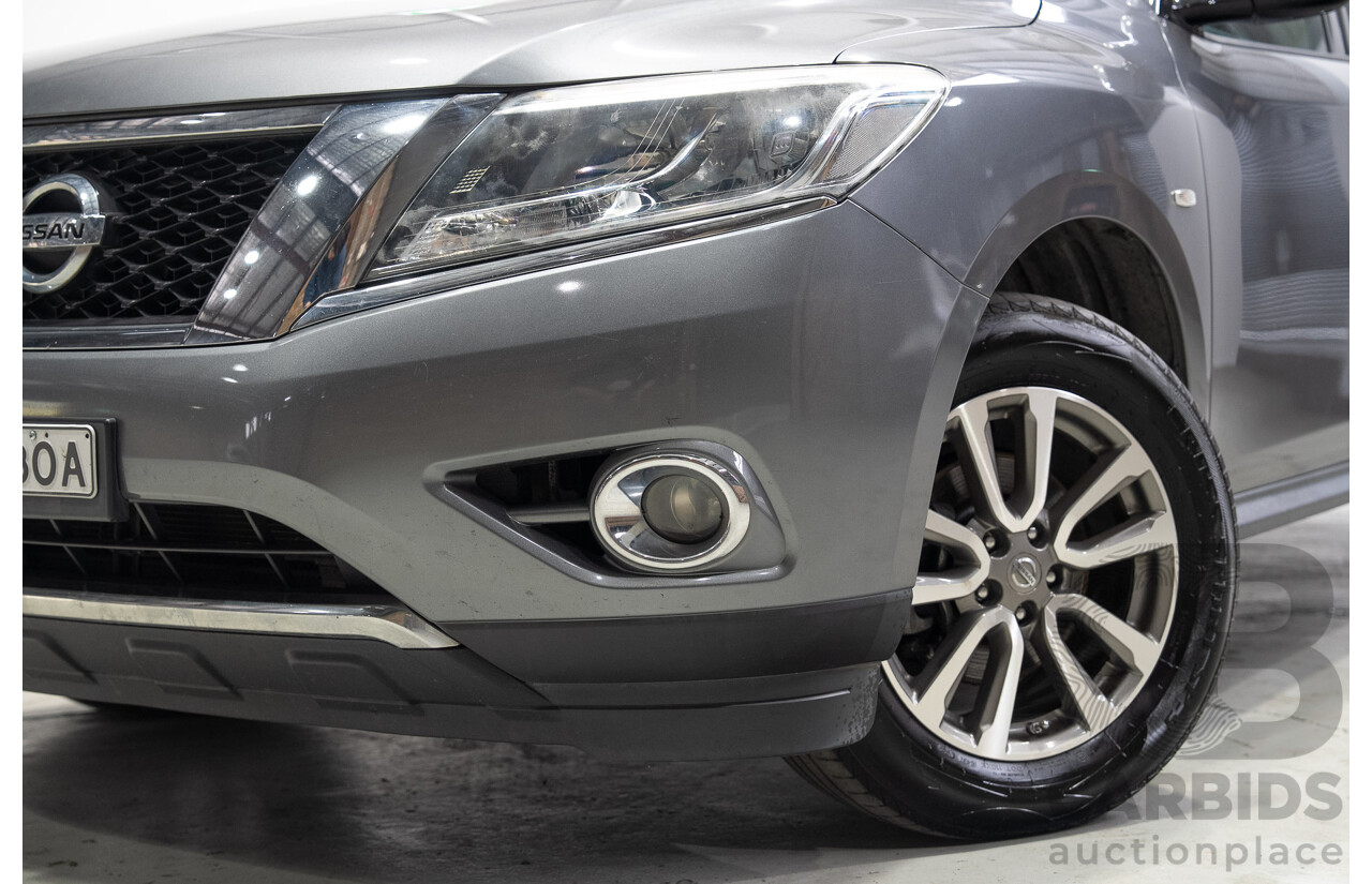 04/2015 Nissan Pathfinder ST R52 4d Wagon Grey 3.5L - 7 seater