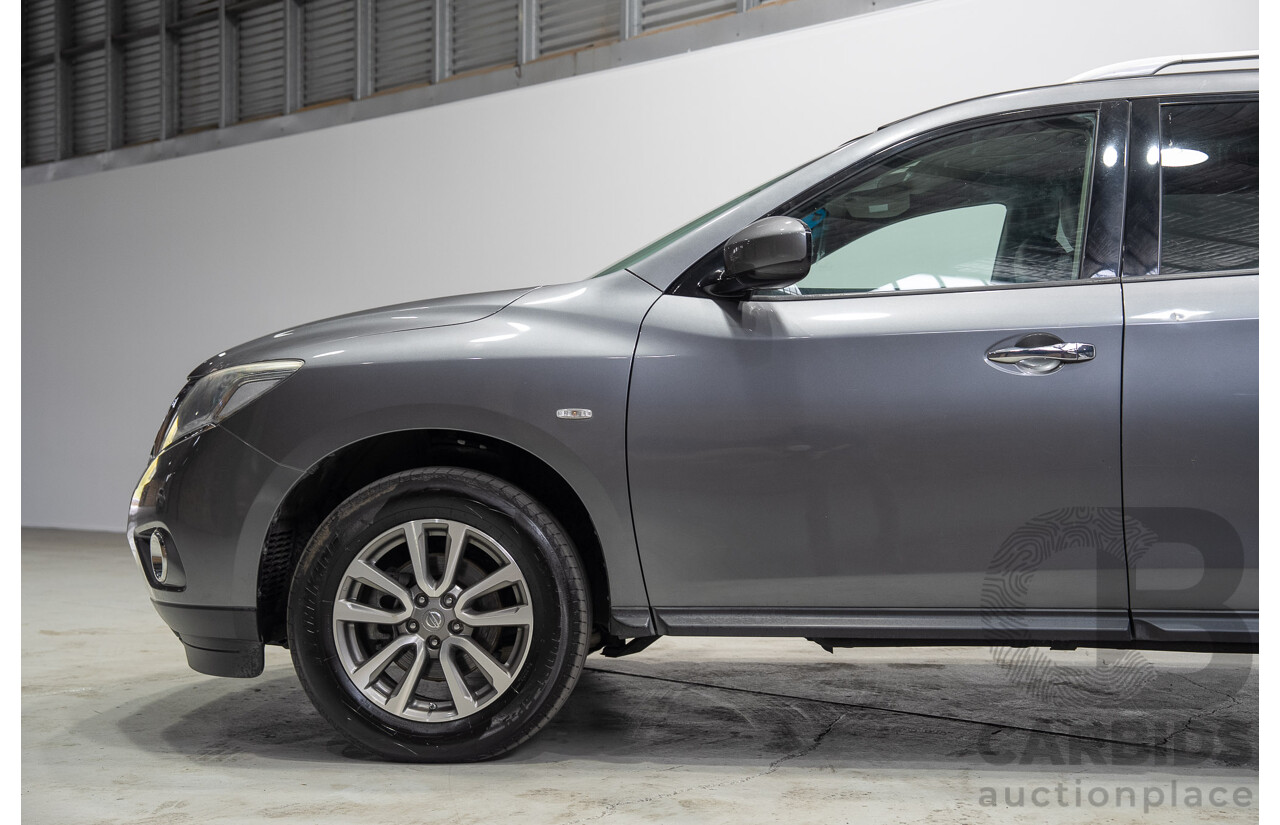 04/2015 Nissan Pathfinder ST R52 4d Wagon Grey 3.5L - 7 seater