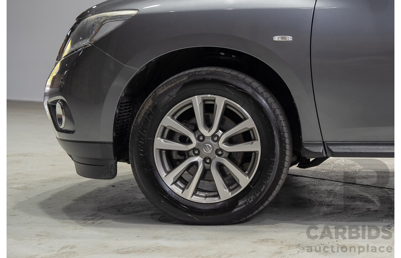 04/2015 Nissan Pathfinder ST R52 4d Wagon Grey 3.5L - 7 seater