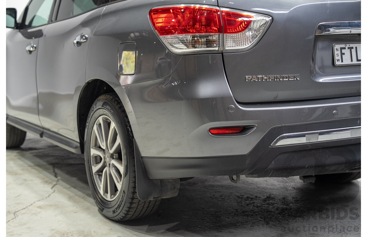 04/2015 Nissan Pathfinder ST R52 4d Wagon Grey 3.5L - 7 seater