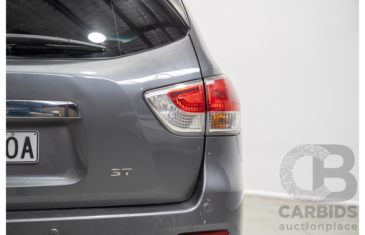 04/2015 Nissan Pathfinder ST R52 4d Wagon Grey 3.5L - 7 seater