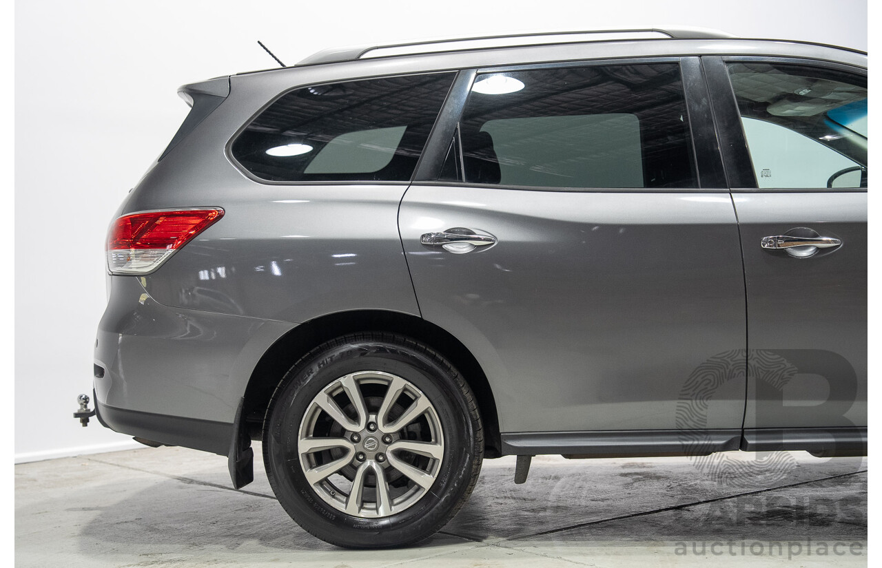 04/2015 Nissan Pathfinder ST R52 4d Wagon Grey 3.5L - 7 seater