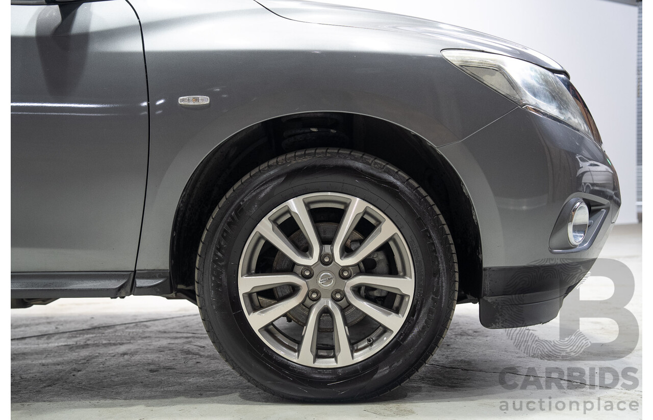 04/2015 Nissan Pathfinder ST R52 4d Wagon Grey 3.5L - 7 seater