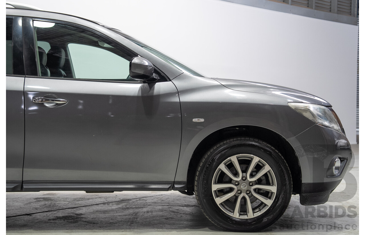 04/2015 Nissan Pathfinder ST R52 4d Wagon Grey 3.5L - 7 seater