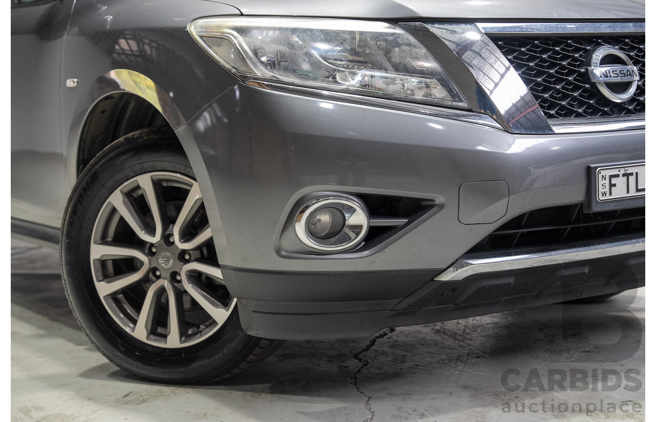 04/2015 Nissan Pathfinder ST R52 4d Wagon Grey 3.5L - 7 seater