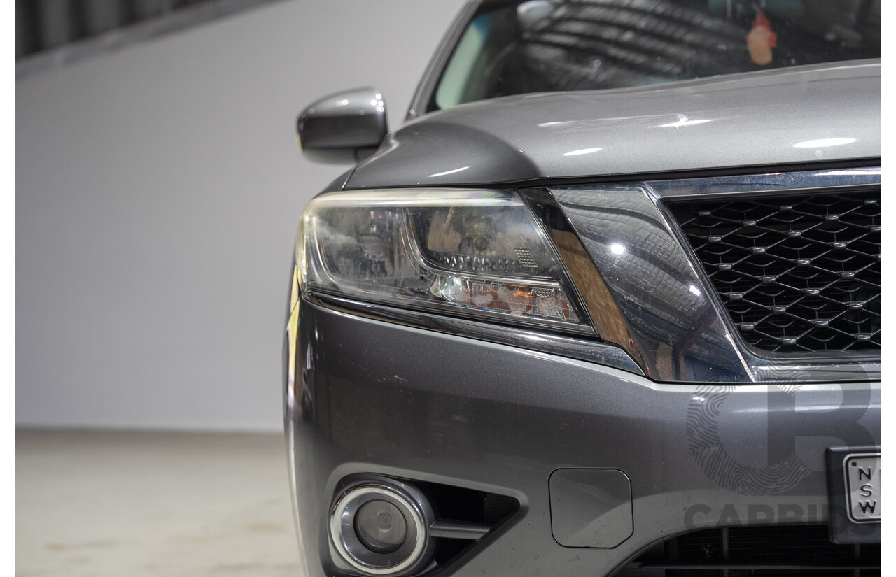 04/2015 Nissan Pathfinder ST R52 4d Wagon Grey 3.5L - 7 seater