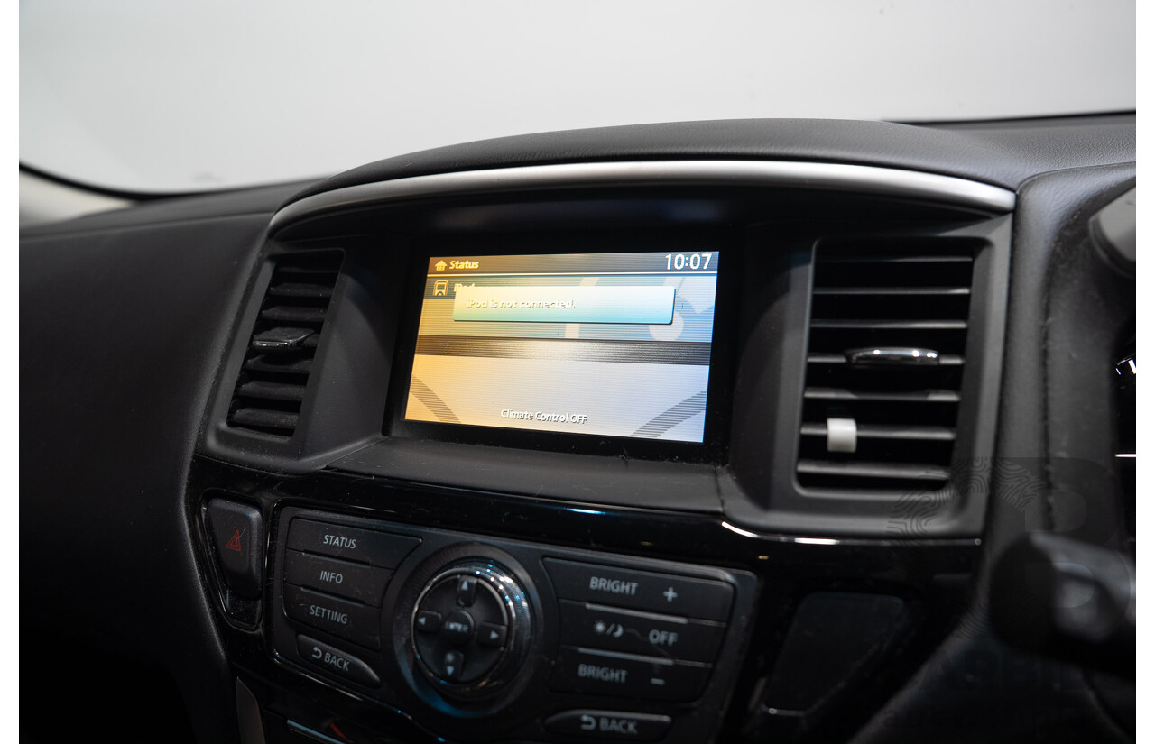 04/2015 Nissan Pathfinder ST R52 4d Wagon Grey 3.5L - 7 seater