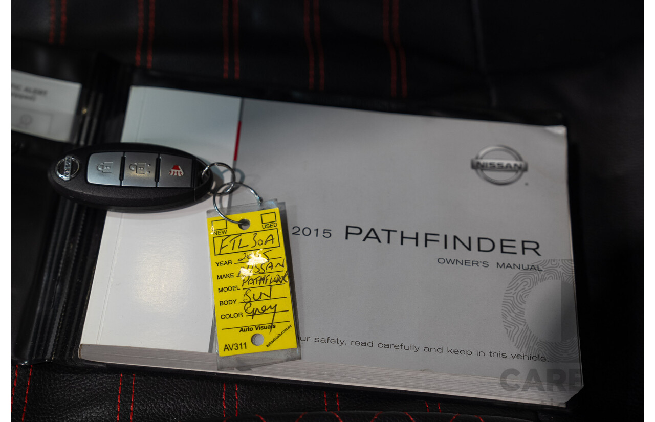 04/2015 Nissan Pathfinder ST R52 4d Wagon Grey 3.5L - 7 seater