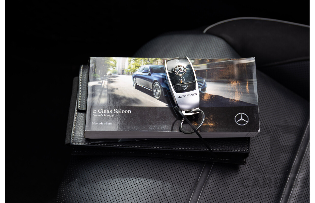 01/2018 Mercedes-AMG E63 S 4MATIC+ (AWD) 213 MY17.5 4d Saloon Selenite Grey Metallic Twin Turbo 4.0L V8